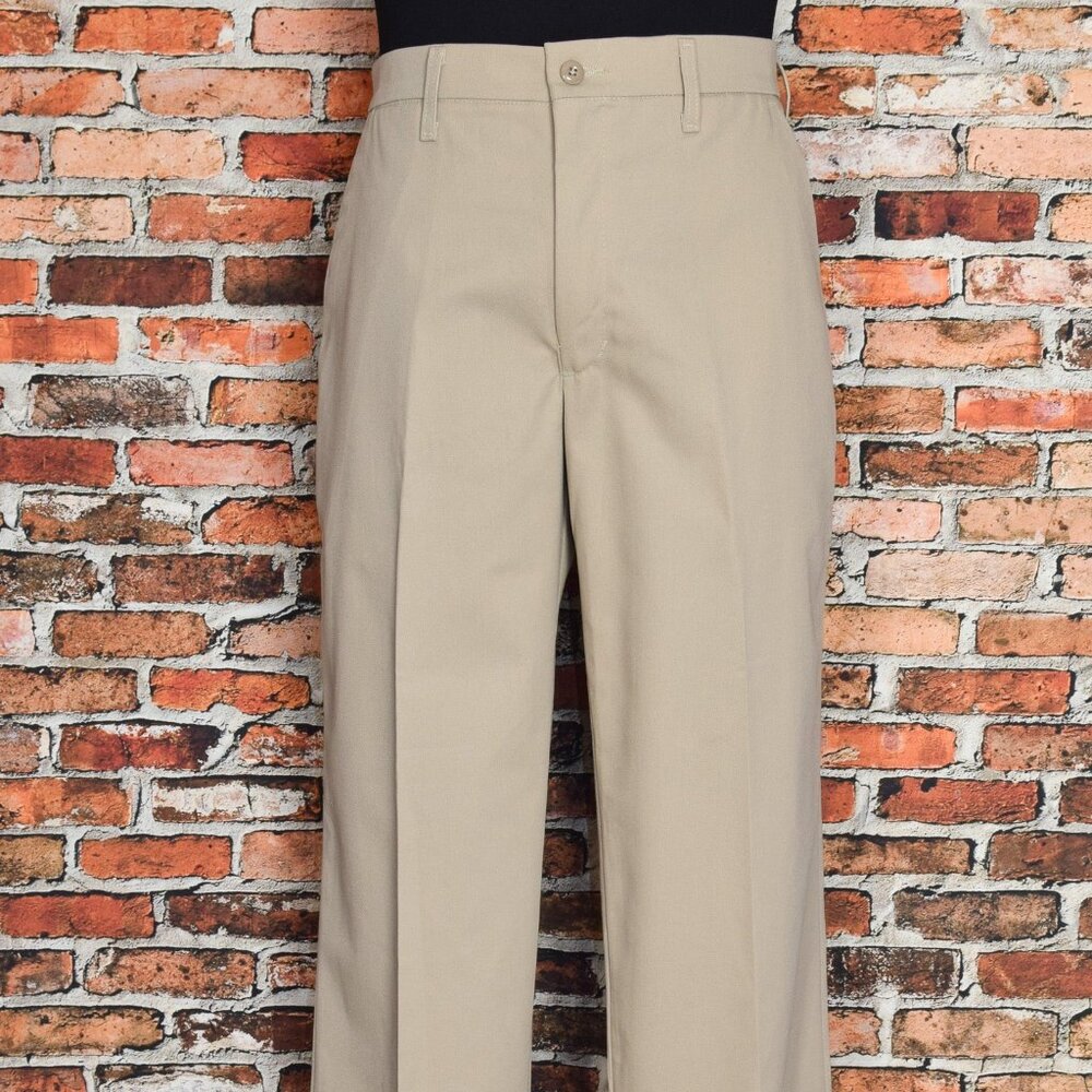 Deadstock - Vintage 90s Tan RED KAP Work Pants - 38 X 32